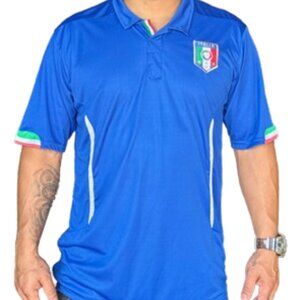 Italy Football Soccer Polo 2014 Home